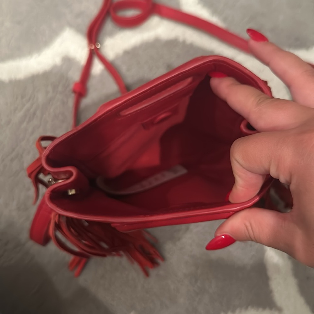 Mini red maje crossbody - Picture 3 of 3